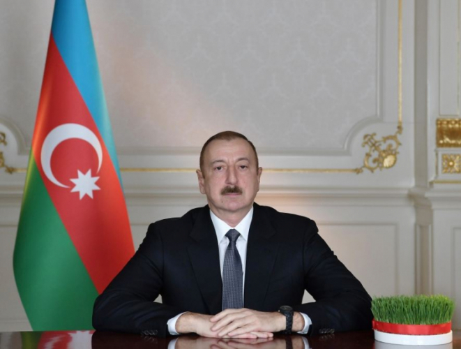 Ильхам Алиев поздравил азербайджанский народ по случаю праздника Новруз