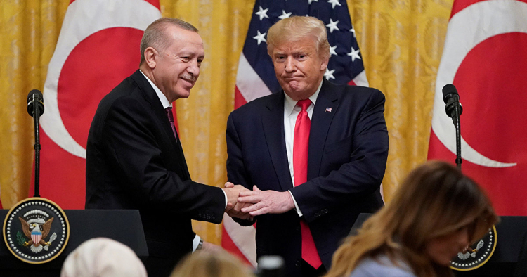Трамп и Эрдоган подтвердили договоренности по прекращению огня в Сирии и Ливии