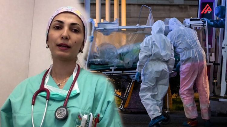 Работающая в Италии врачом азербайджанка: Трупы девать некуда  - ВИДЕО