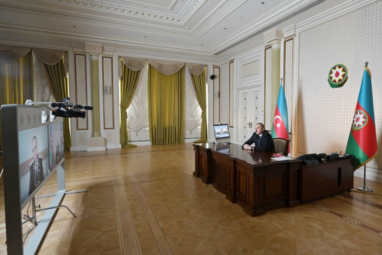 Ильхам Алиев принял генерального прокурора Кямрана Алиева в формате видеосвязи - ФОТО - ОБНОВЛЕНО