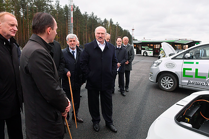 Лукашенко представили белорусского конкурента Tesla
