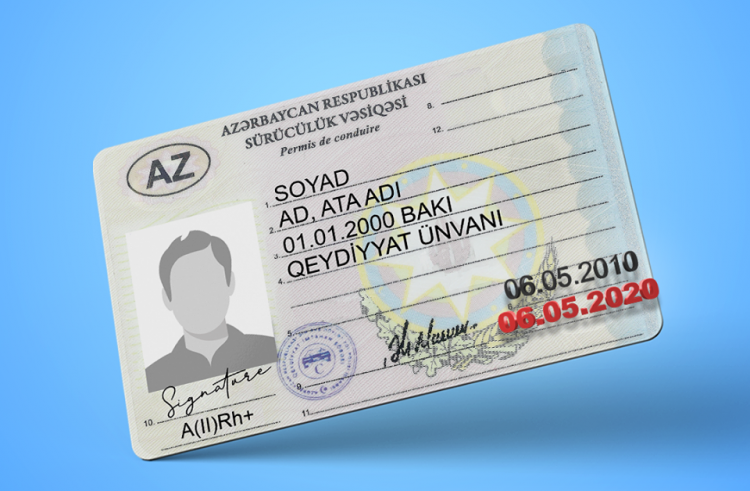 В Азербайджане вводятся новшества в связи с водительскими удостоверениями
