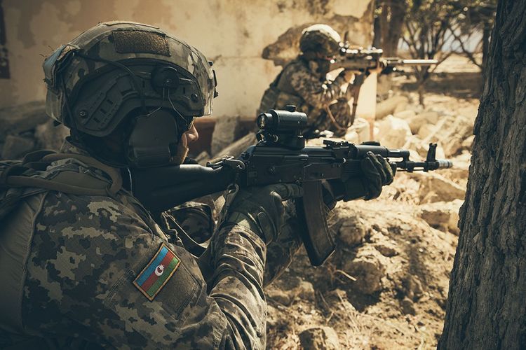 Состоялись тактико-специальные учения подразделений спецназа ВС Азербайджана - ВИДЕО