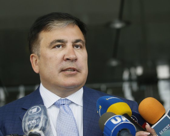 Саакашвили встретился с Зеленским после своего назначения 
