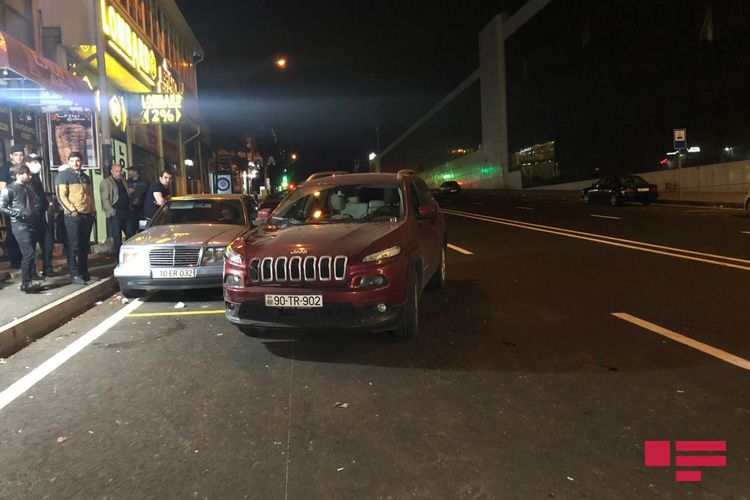 В Баку автомобиль сбил насмерть мужчину - ФОТО - ВИДЕО