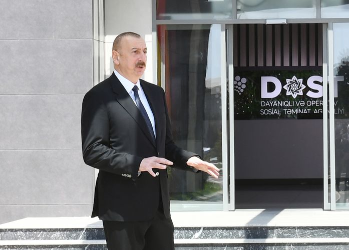Президент Азербайджана: Планируется, что начнут действовать около 30 центров DOST