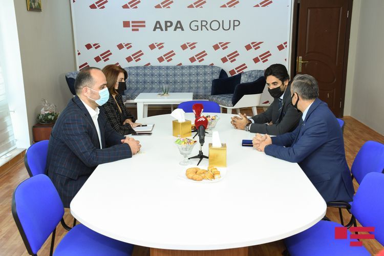 Посол Катара в Азербайджане посетил «APA-Group» - ФОТО