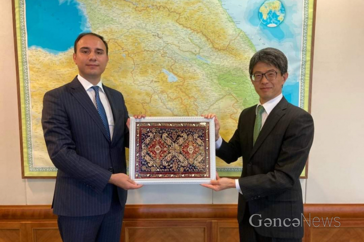 Посол Японии побывал в Гяндже
