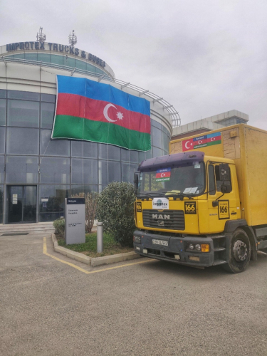 Очередная акция поддержки Азербайджанской Армии от Improtex Group