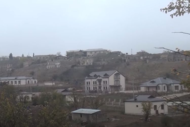 Освобожденное от оккупации села Талыш Тертерского района - ВИДЕО
