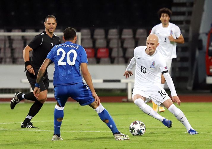 Сборные Азербайджана и Черногории по футболу сыграли вничью в Лиге Наций
