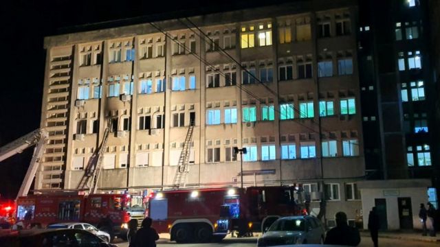 Десять человек погибли при пожаре в отделении для пациентов с COVID-19 в Румынии