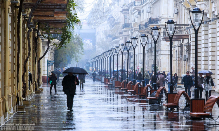 Завтра в Баку интенсивные дожди
