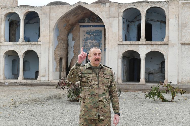 Ильхам Алиев: Разрушенный город Агдам – свидетель армянского зверства