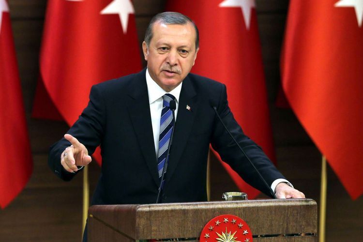 Эрдоган: В Карабахе уже развевается флаг Азербайджана
