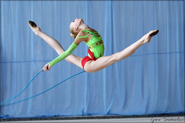 Азербайджанские гимнастки покоряют Киев