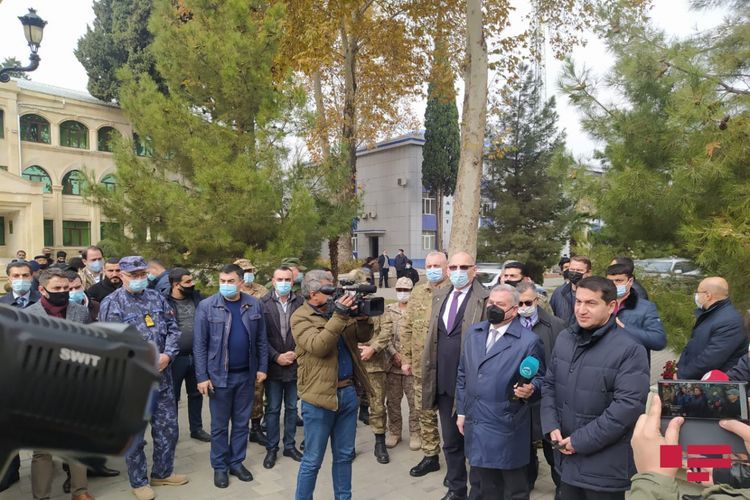 Хикмет Гаджиев: Представители дипкорпуса увидели последствия беспощадных ракетных обстрелов со стороны Армении - ВИДЕО