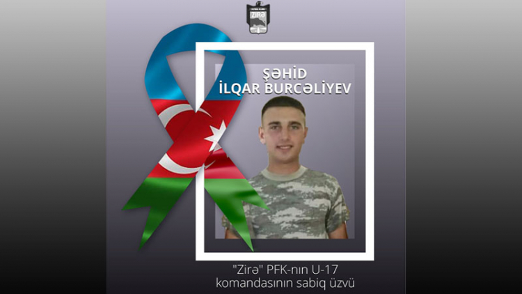 В боях с армянскими оккупантами погиб экс-игрок клуба «Зире»
