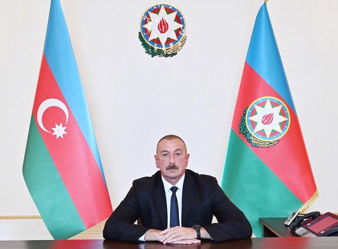 Президент Азербайджана обратился к народу