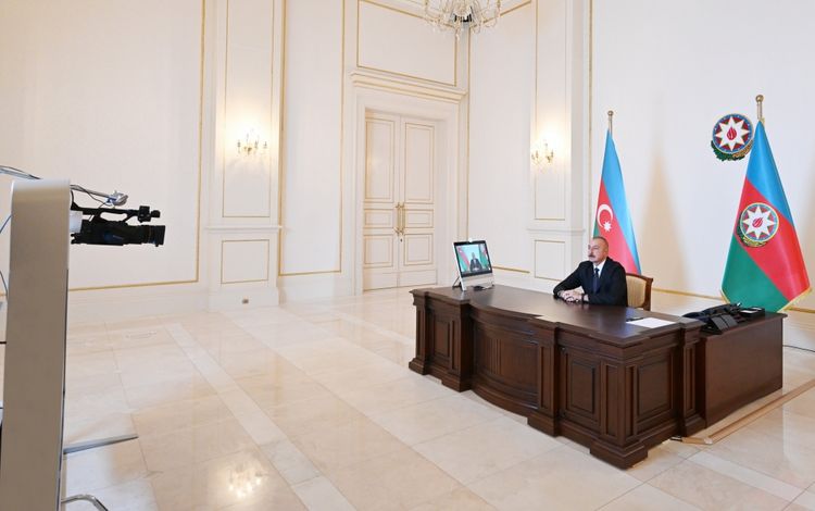 Ильхам Алиев: Я считаю, что решение должно быть достигнуто путем переговоров, однако переговоры должны иметь содержание