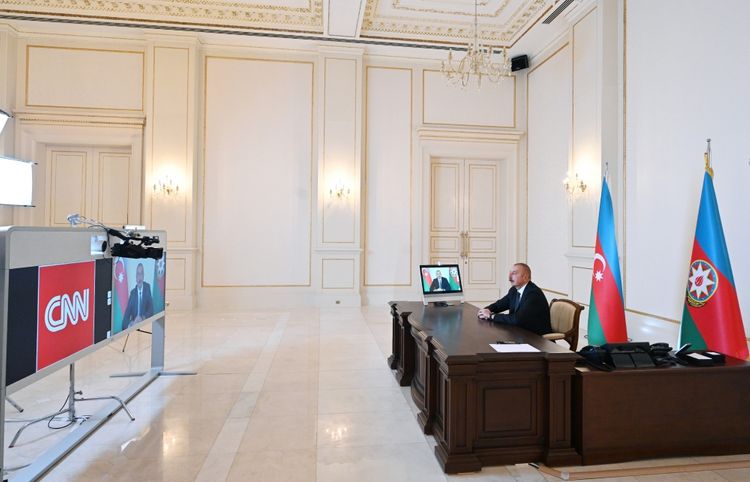 Президент Ильхам Алиев: Если премьер-министр Армении спустится с небес на землю, то мы готовы к переговорам