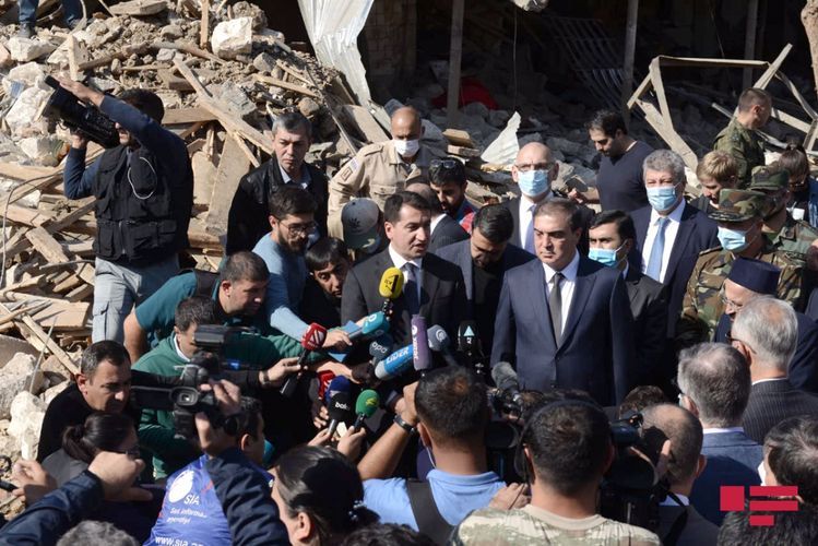 Ниязи Байрамов: Гражданам, домам которых причинен ущерб в Гяндже, будут предоставлены новые квартиры