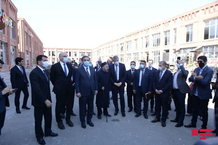 Руководители дипкорпусов и представительств международных организаций в Азербайджане находятся в Гяндже - ОБНОВЛЕНО - ФОТО