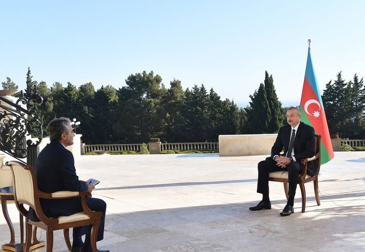 Президент Азербайджана: Уже который день в Гадруте развевается флаг Азербайджана