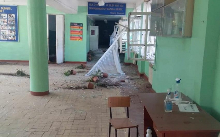 В результате ракетного удара по Гяндже разрушена еще одна школа - ФОТО