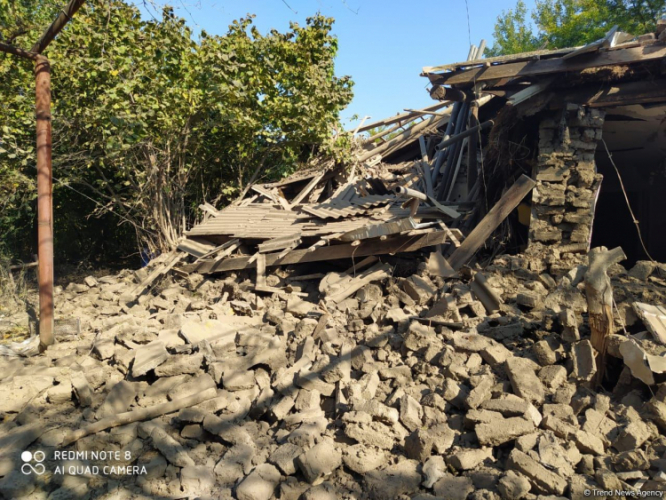 Армяне обстреляли село в Тертере: двое погибших 