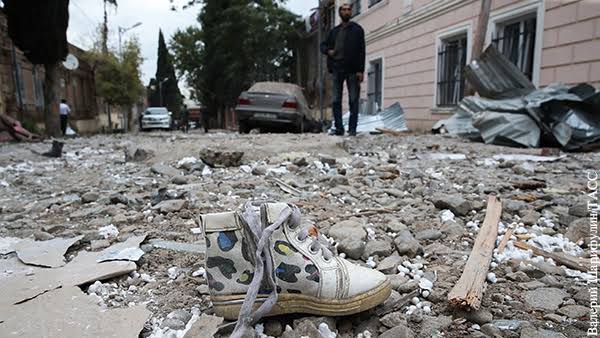 В Азербайджане в результате армянских обстрелов погибли 8 детей 