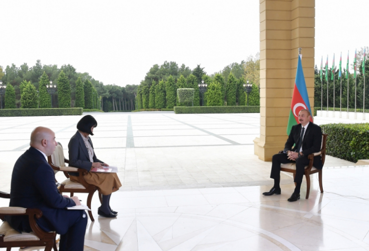 Ильхам Алиев: Перспективы мирного урегулирования конфликта с нынешним правительством Армении очень далеки