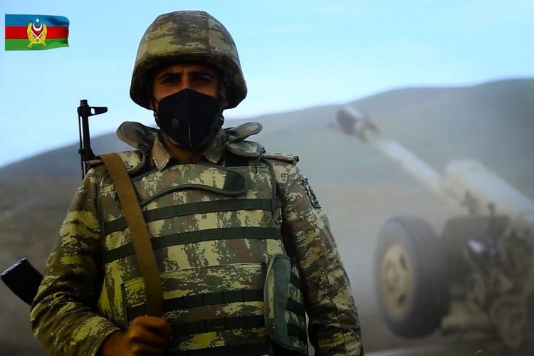 Азербайджанский солдат обратился к гражданам - ВИДЕО