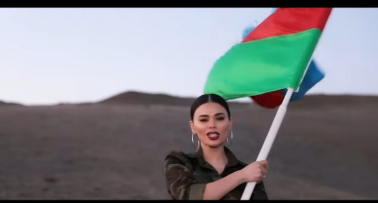 Азербайджанская певица: "Мой Азербайджан" - ВИДЕО