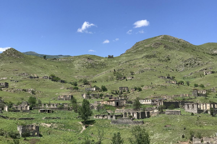Еще 13 азербайджанских сел освобождены от армянской оккупации - ФОТО
