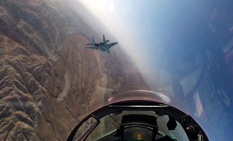 Проводятся учебно-боевые полеты ВВС Азербайджана - ФОТО