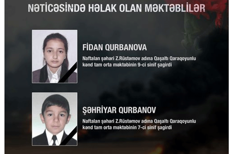 МО Азербайджана: Двое из погибших в результате атаки армянских вооруженных сил - школьники