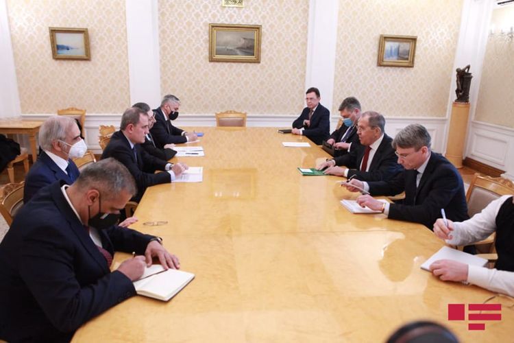 Состоялась двусторонняя встреча между Джейхуном Байрамовым и Сергеем Лавровым - ОБНОВЛЕНО
