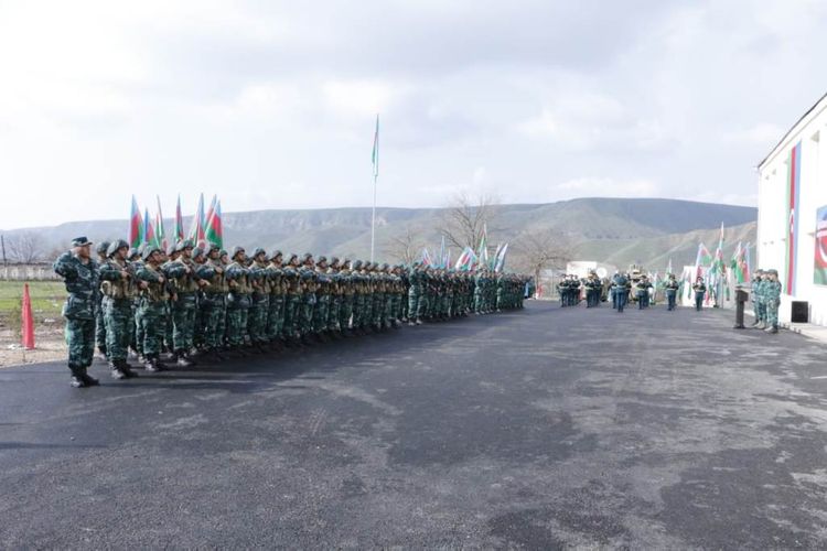 На границе с Арменией открылась новая воинская часть - ФОТО