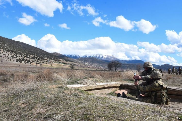 В Турции продолжаются учения азербайджанских военнослужащих - ФОТО