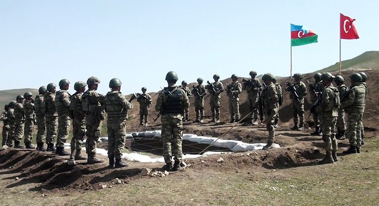 Азербайджанская и турецкая армии завершили военные учения - ВИДЕО