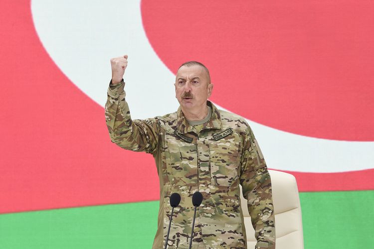 Президент Азербайджана: Армения является страной, павшей на колени перед нами, страной с опущенной головой