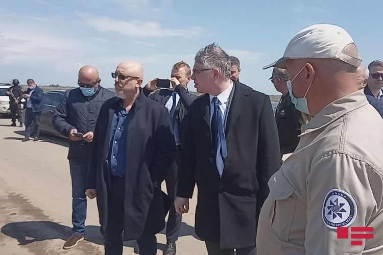 Вице-премьер Украины посетил Агдам - ФОТО