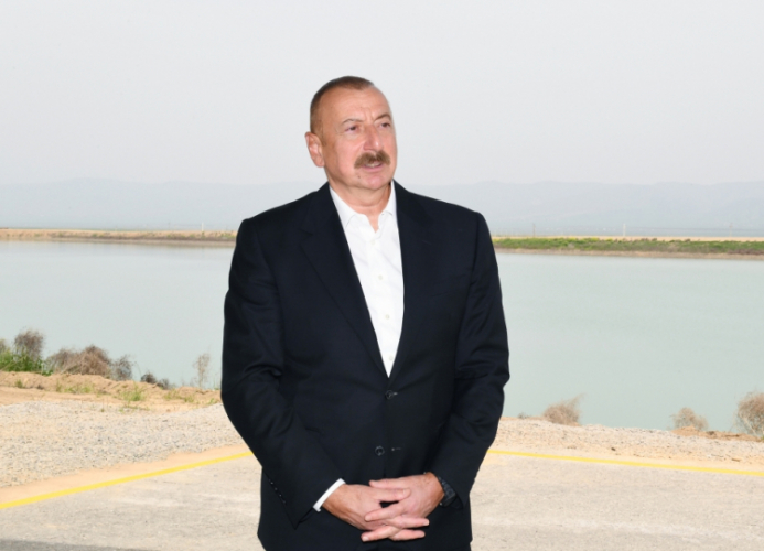 Ильхам Алиев: Отказ от предоставления данных карт является просто очередным военным преступлением Армении