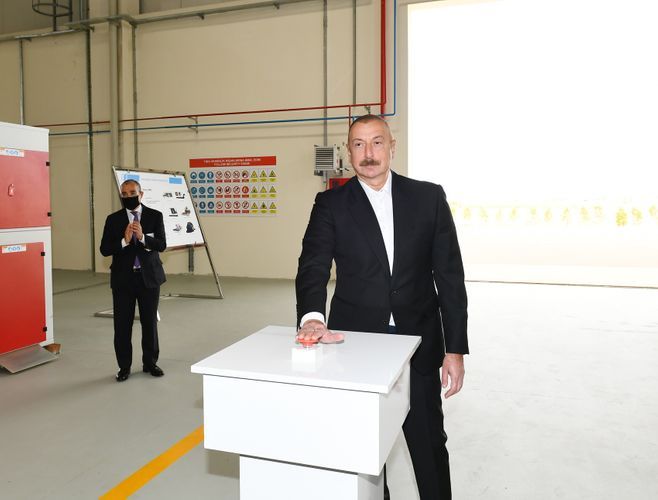 В Азербайджане состоялось открытие машиностроительного завода «Elberg» - ФОТО