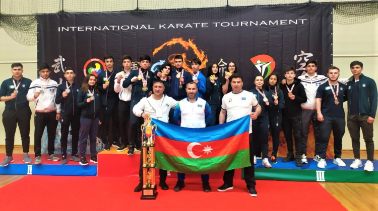 Команда каратистов МЧС Азербайджана успешно выступила на международном турнире - ФОТО