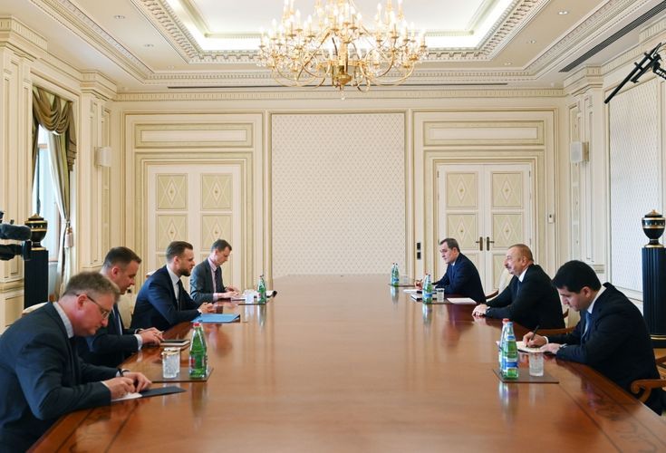 Ильхам Алиев принял министра иностранных дел Литвы - ОБНОВЛЕНО