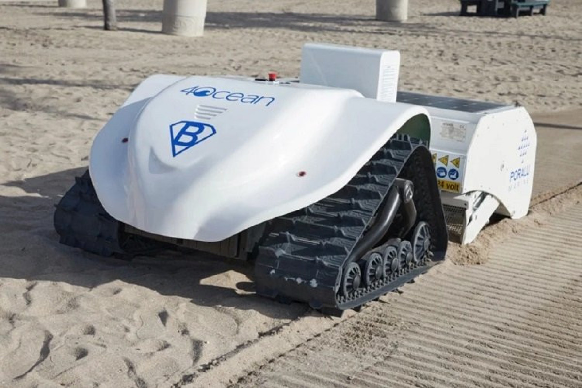 В США создали робота-мусорщика для очистки пляжей