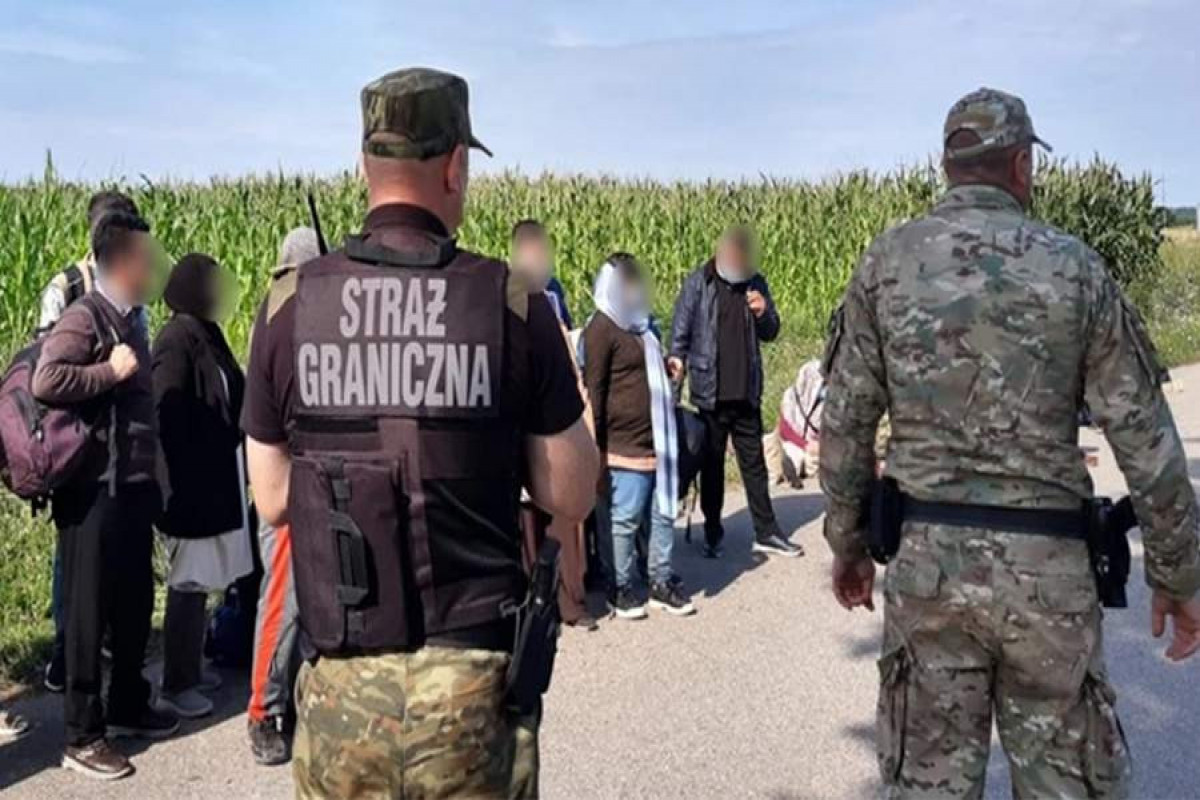 В Польше задержали крупнейшую группу мигрантов