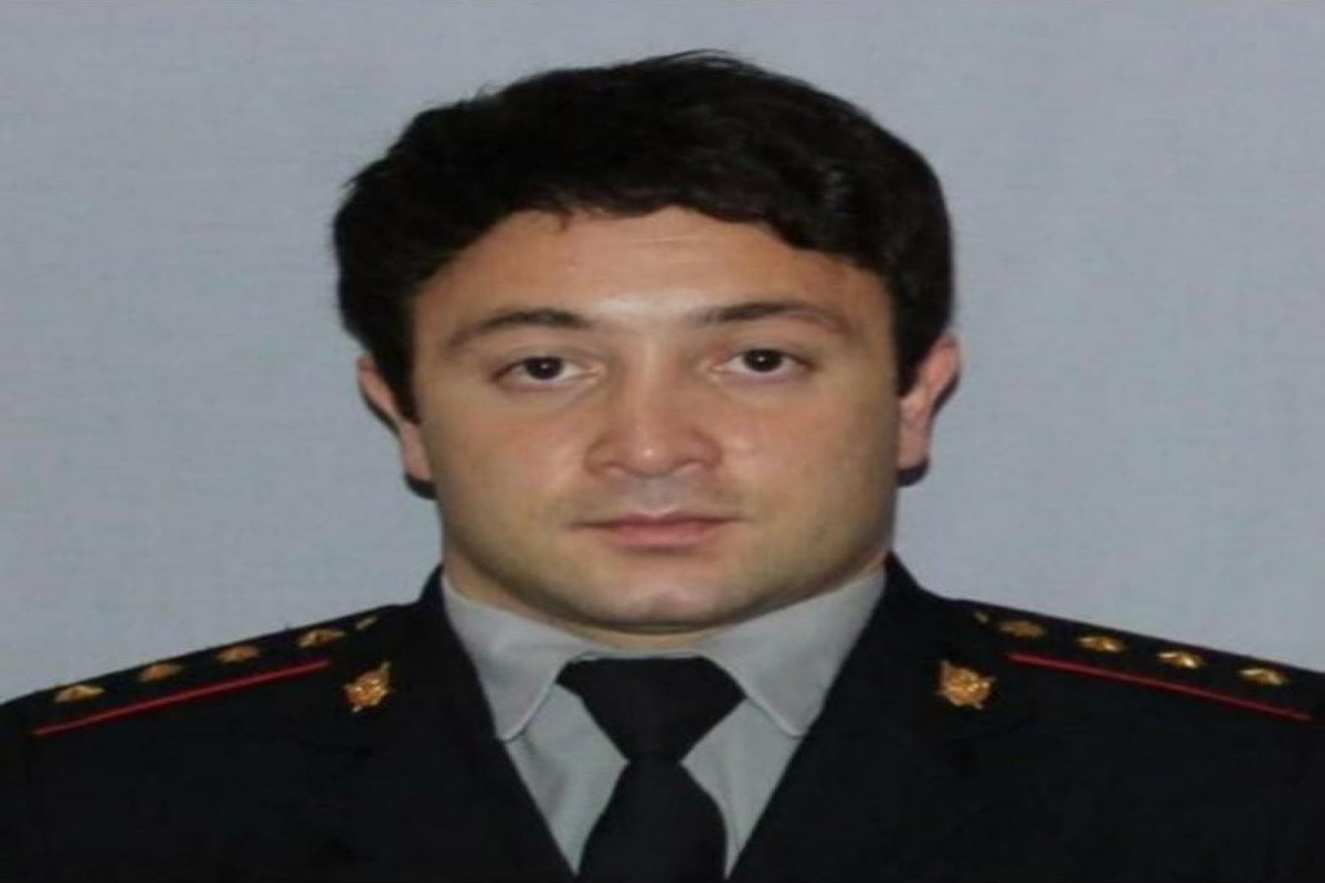 капитан полиции Эльчин Сафаров